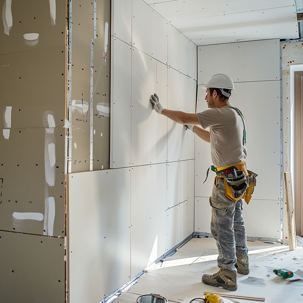 Realizzazione pareti in cartongesso